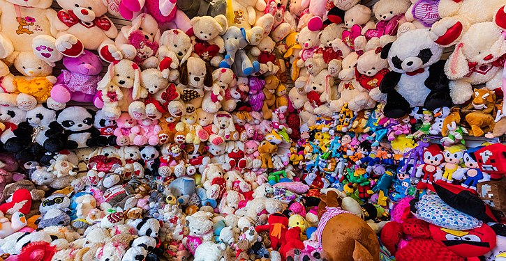 Teddy bears shop in Lima, Peru.