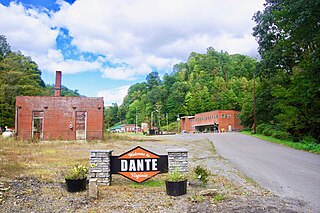 <span class="mw-page-title-main">Dante, Virginia</span> Census-designated place in Virginia, United States