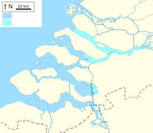 Grevelingendam is located in Delta Plan