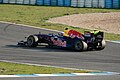 Webber testing at Jerez, February