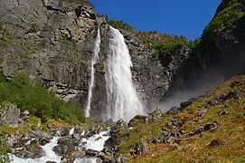 Feigefossen, al comtat de Sogn og Fjordane.