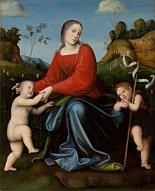 Madonna (Francia e figli) 1515 circa, Melbourne