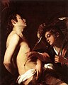 Saint Sebastian healed by an angel, c. 1603, private collection