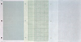 <span class="mw-page-title-main">Graph paper</span> Writing paper with a grid