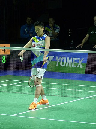 <span class="mw-page-title-main">Kento Momota</span> Japanese badminton player (born 1994)