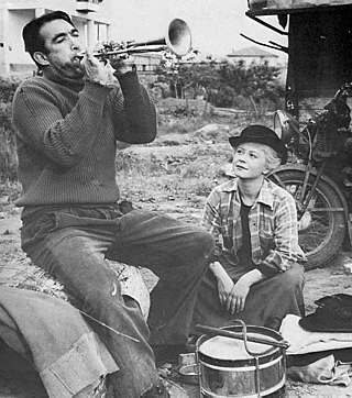 <i>La Strada</i> 1954 Italian drama film directed by Federico Fellini