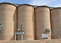 English: Silos at Mirrool, New South Wales