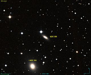 <span class="mw-page-title-main">NGC 389</span> Lenticular galaxy in constellation Andromeda