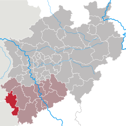 Regione urbana di Aquisgrana – Localizzazione