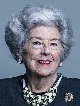 Rt Hon The Baroness Boothroyd OM PC in 2018