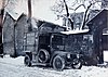 Ambulance Panhard-Levassor de la Croix-Rouge, équipée pour la radiologie