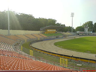 <span class="mw-page-title-main">Rybnik Stadium</span> Polish motorcycle speedway and football stadium