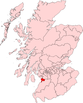 <span class="mw-page-title-main">Ayr (UK Parliament constituency)</span> Parliamentary constituency in the United Kingdom, 1950–2005