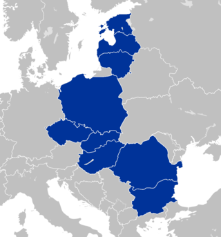 <span class="mw-page-title-main">Bucharest Nine</span> Diplomatic organization of Central and Eastern European countries