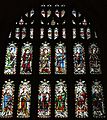 Choir clerestory window by Clayton and Bell 1856 - 1858