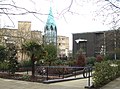 Church Garden: the area in front of St. Martin's Church in Basildon Town Centre is landscaped.