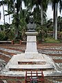 Bust of Dr. Rafael Ma. Moscoso in the park