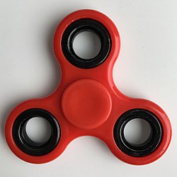 Egy tipikus fidget spinner