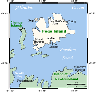 <span class="mw-page-title-main">Fogo Island (Newfoundland and Labrador)</span> Island of Newfoundland and Labrador, Canada