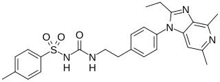 <span class="mw-page-title-main">Grapiprant</span> NSAID anti-inflammatory veterinary drug