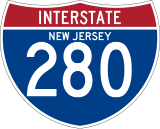 <span class="mw-page-title-main">Interstate 280 (New Jersey)</span> Highway in New Jersey