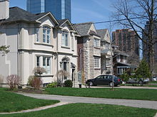 Lansing has developed into a residential neighbourhood. Lansing, Toronto.JPG