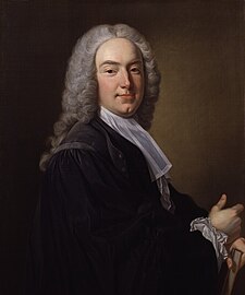 William Murray, 1st Earl of Mansfield, c. 1737 (National Portrait Gallery, London).