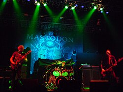 Mastodon на концерті у Відні, 2008