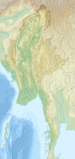 1956 Sagaing earthquake is located in Myanmar