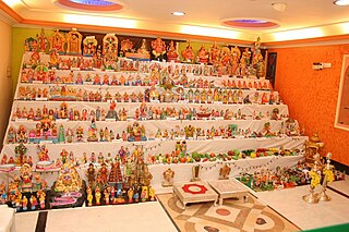 <span class="mw-page-title-main">Golu (festival)</span> Festive display of dolls in India