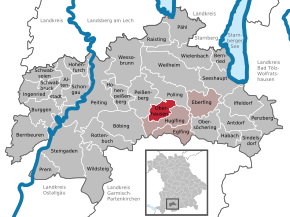 Poziția localității Oberhausen