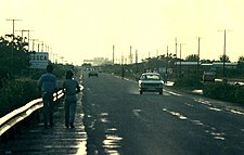 A cidade em foto de 1987