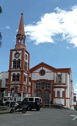 Our Lady of Carmen Parish in the main park