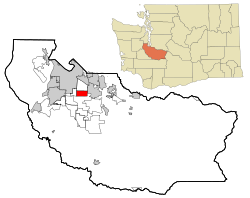 Location of Summit, Washington