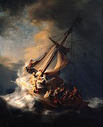 Rembrandt Christ in the Storm on the Lake of Galilee