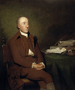 Henry Raeburn öljymaalaus, James Huttonin muotokuva.