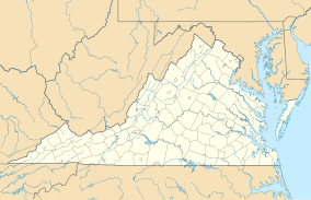 Map showing the location of Poor Mountain Natural Area Preserve