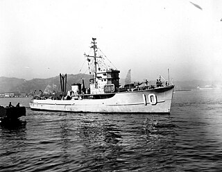 USS <i>Firecrest</i> (AMS-10) Minesweeper of the United States Navy