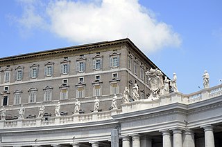 Apostolic Palace Official residence of the pope located in Vatican City