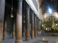 Interior del Ecclesia del Nativitate in Bethlehem, le prime sito de Patrimonio Mundial nominate per Palestina