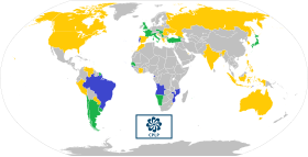 Carte de l'organisation