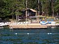 This is a view of Camp Agawak from the Waterfront