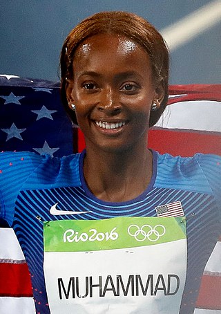 <span class="mw-page-title-main">Dalilah Muhammad</span> American hurdler (born 1990)