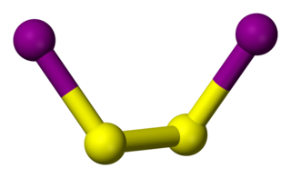 <span class="mw-page-title-main">Disulfur diiodide</span> Chemical compound