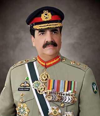 <span class="mw-page-title-main">Raheel Sharif</span> 9th Chief of Army Staff of Pakistan