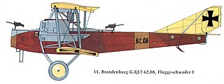 <span class="mw-page-title-main">Hansa-Brandenburg G.I</span> Austro-Hungarian Bomber Aircraft