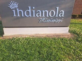 <span class="mw-page-title-main">Indianola, Mississippi</span> City in Sunflower County, Mississippi