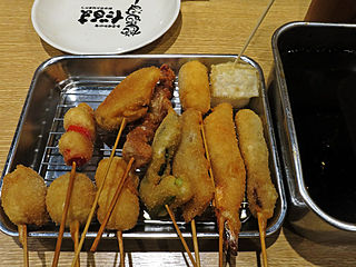 <span class="mw-page-title-main">Kushikatsu</span> Japanese food