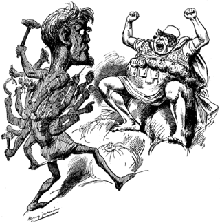 <span class="mw-page-title-main">Hecatoncheires</span> Greek mythological giants with 50 heads and 100 arms