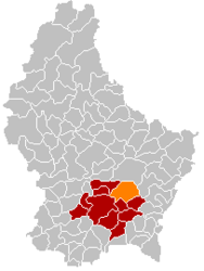 Niederanven – Mappa